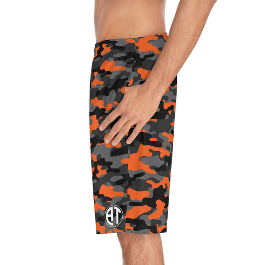 American Traditional "Agent Orange" Men's Board Shorts