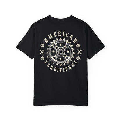 American Traditional "Geared Up" Garment-Dyed T-shirt