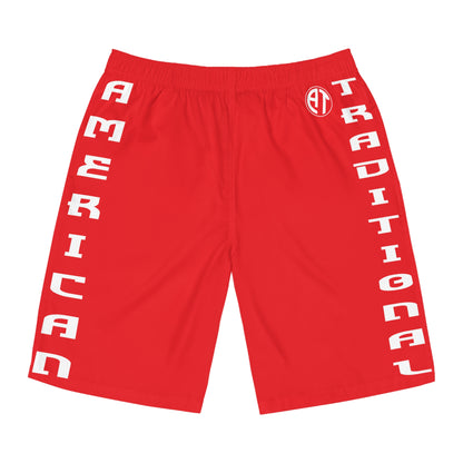 American Traditional "CPR Instructor" Men's Board Shorts (AOP)