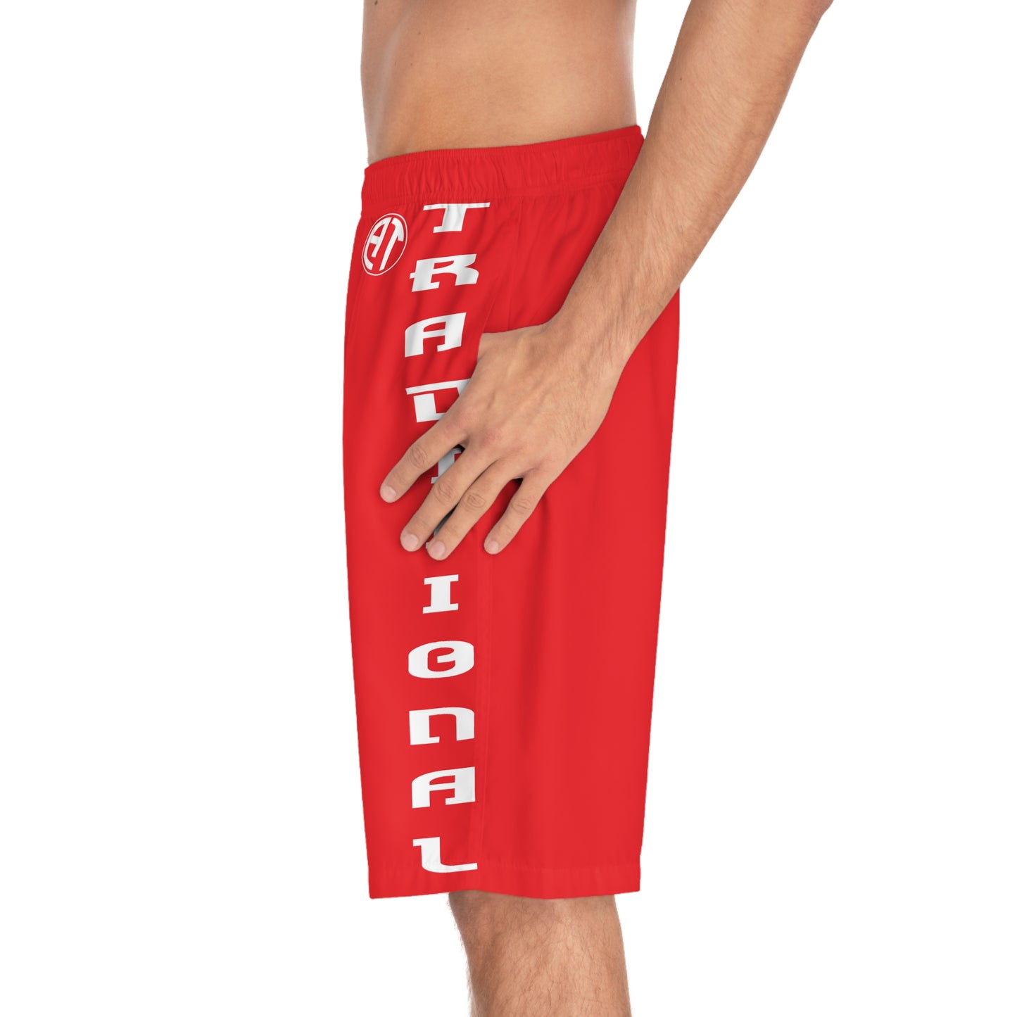 American Traditional "CPR Instructor" Men's Board Shorts (AOP)