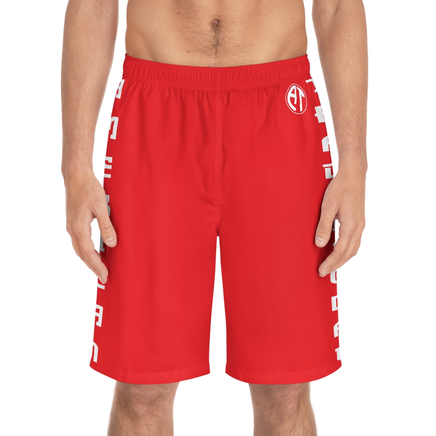 American Traditional "CPR Instructor" Men's Board Shorts (AOP)