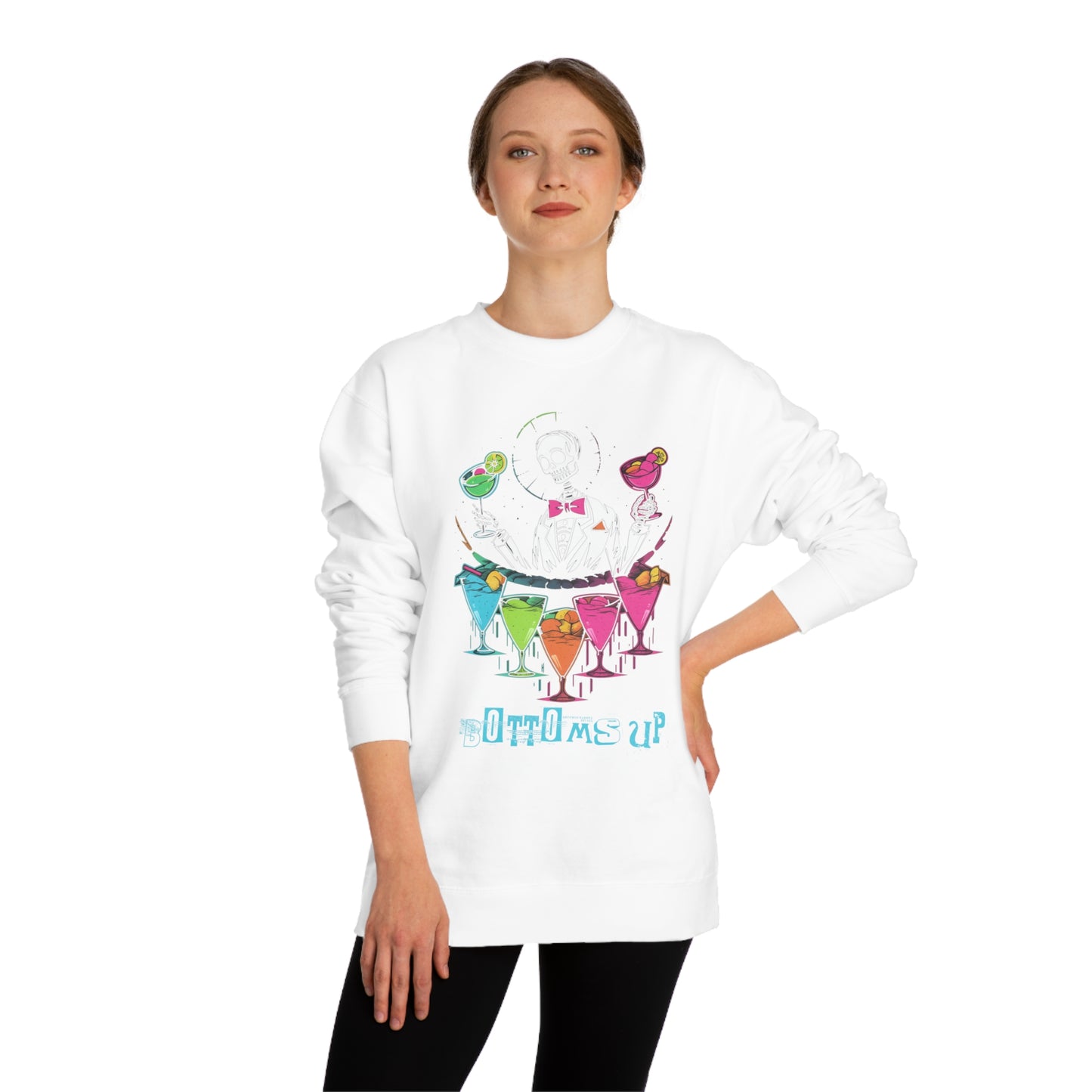 American Traditional "Bottoms Up" Crew Neck Sweatshirt