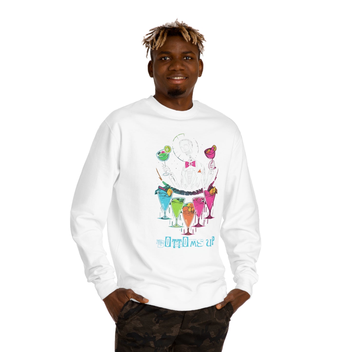 American Traditional "Bottoms Up" Crew Neck Sweatshirt