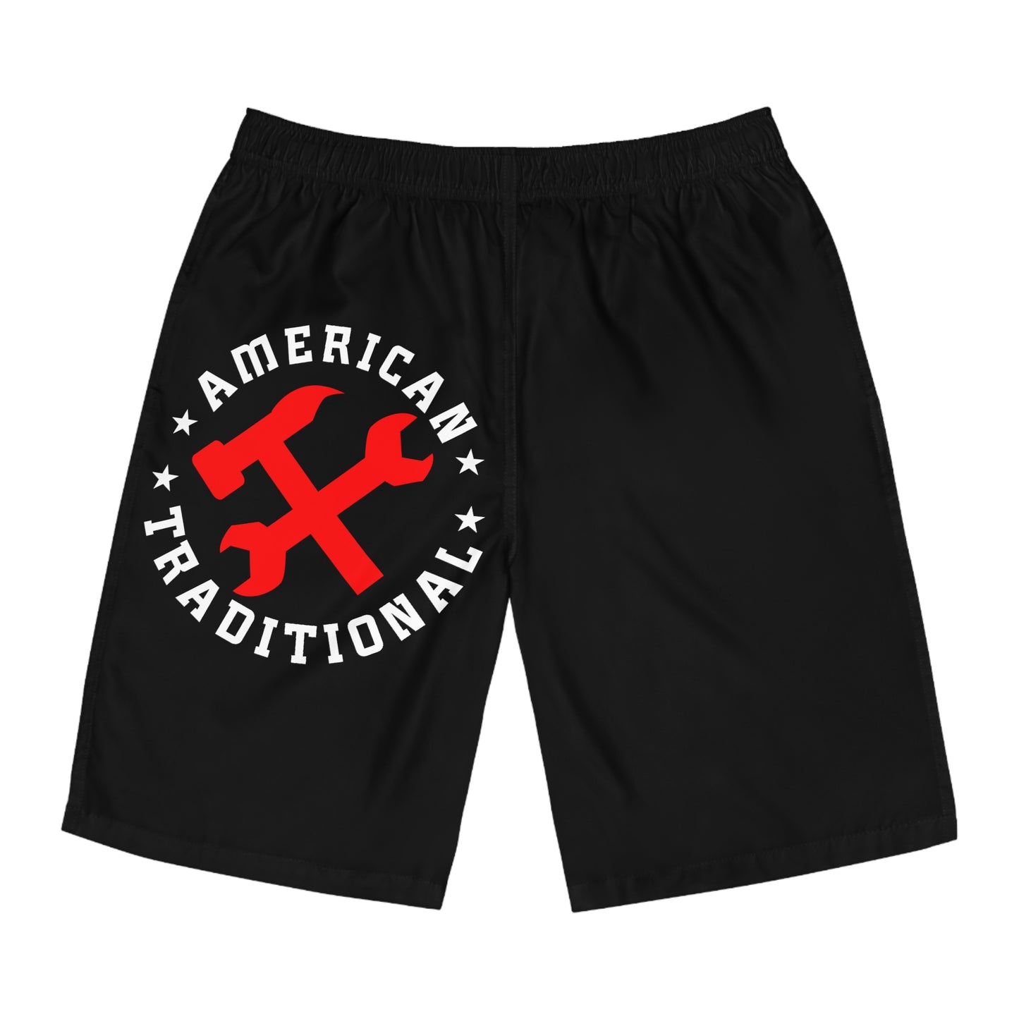 American Traditional "Work For It" Men's Board Shorts