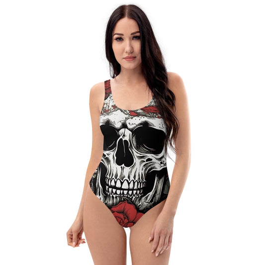 American Traditional "BoneHead" One-Piece Swimsuit