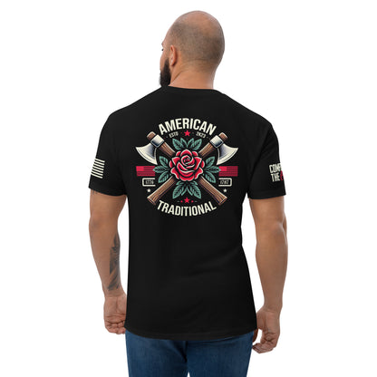 American Traditional "Wood Splitter" Short Sleeve T-shirt