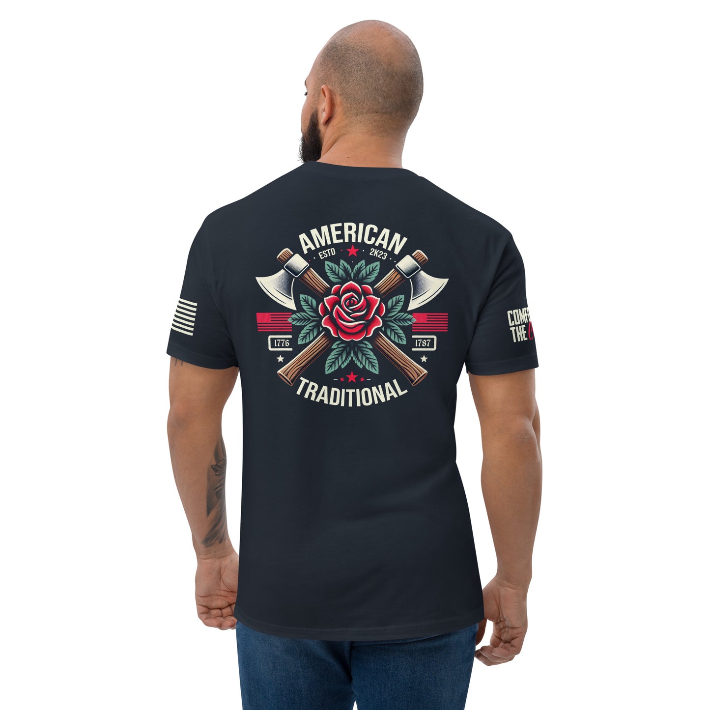 American Traditional "Wood Splitter" Short Sleeve T-shirt