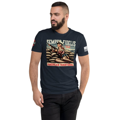 American Traditional "Marine Corps" Short Sleeve T-shirt