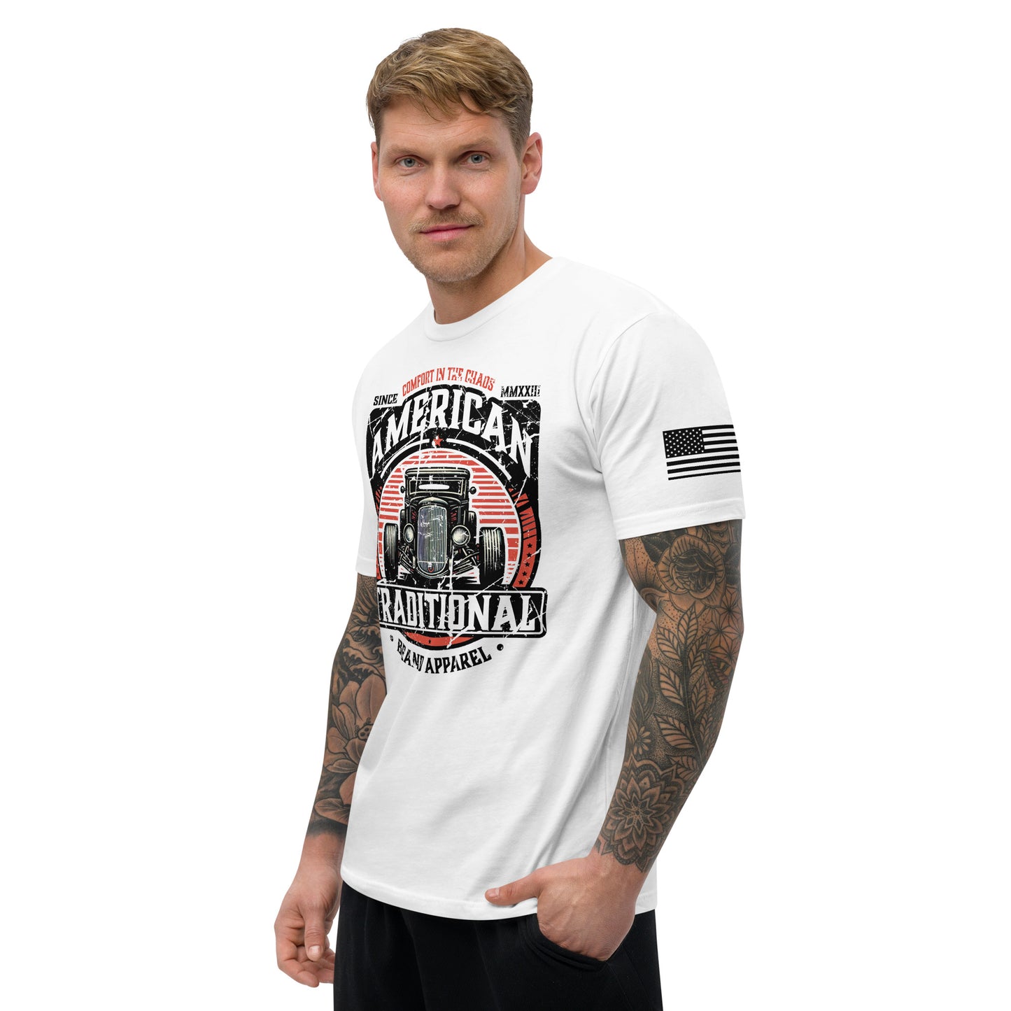 American Traditional "Rat Rod" Short Sleeve T-shirt