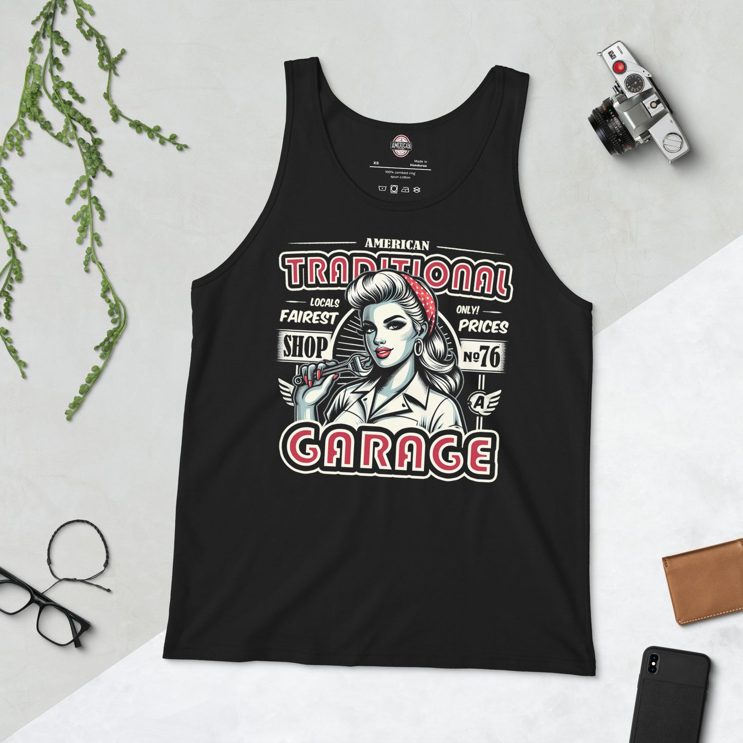 American Traditional "Garage" Men's Tank Top