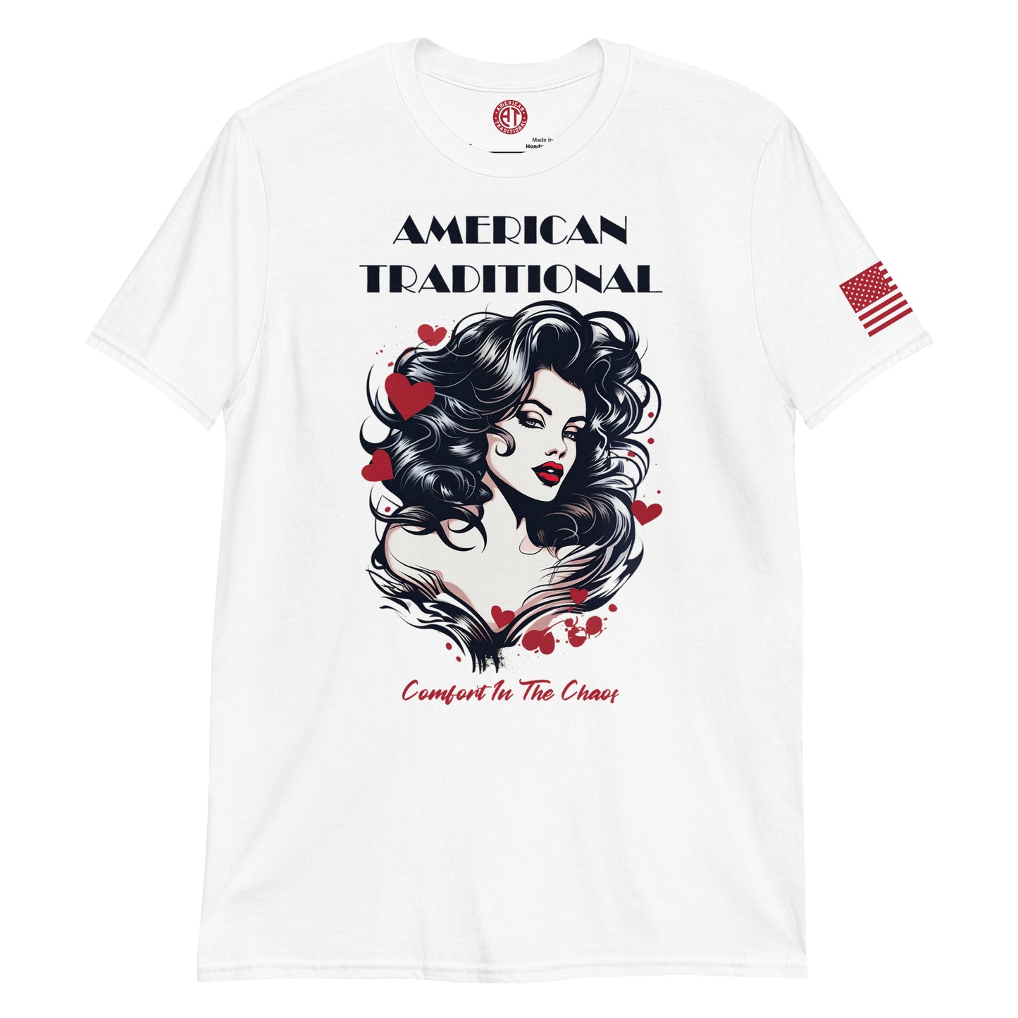 American Traditional "American Beauty" Short-Sleeve Unisex T-Shirt