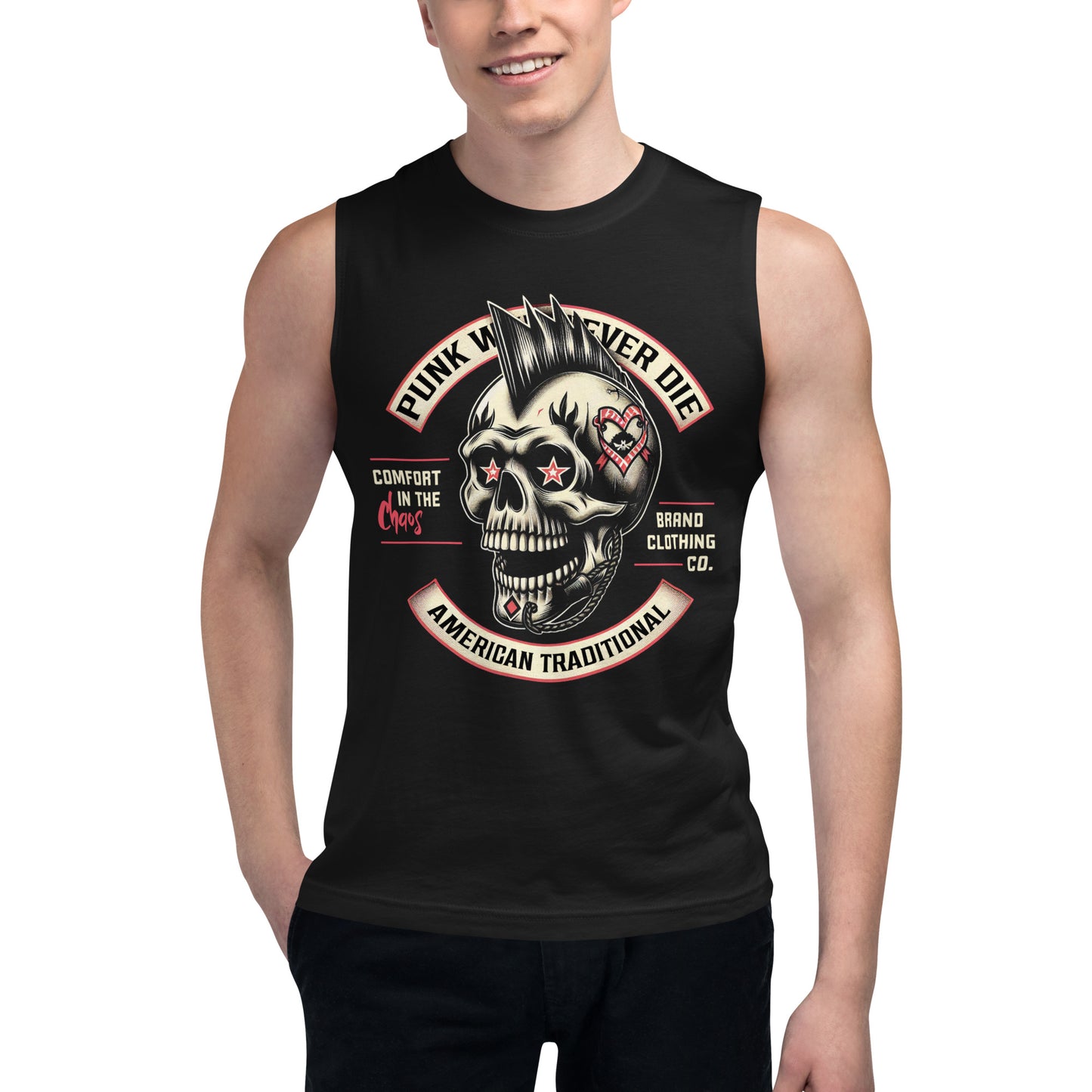 American Traditional Men's Muscle Shirt