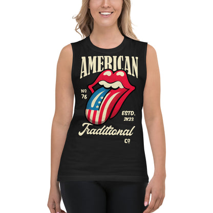 American Traditional Muscle Shirt