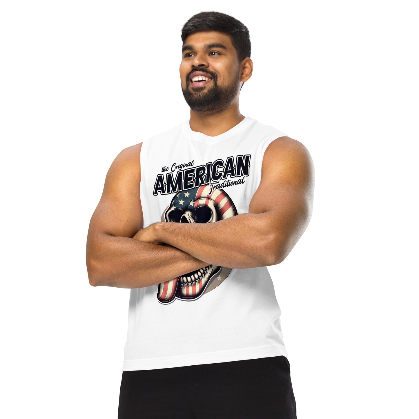 American Traditional Muscle Shirt