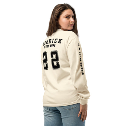 NOFF "Derrick Henry Wife" Premium heavyweight long sleeve shirt