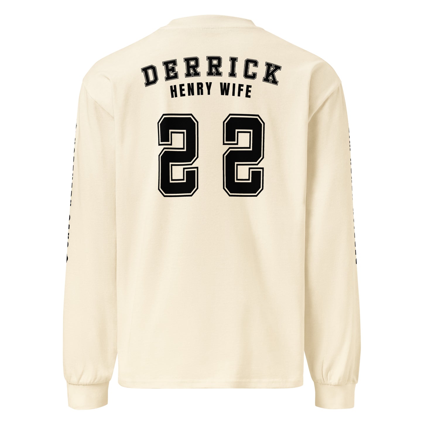 NOFF "Derrick Henry Wife" Premium heavyweight long sleeve shirt