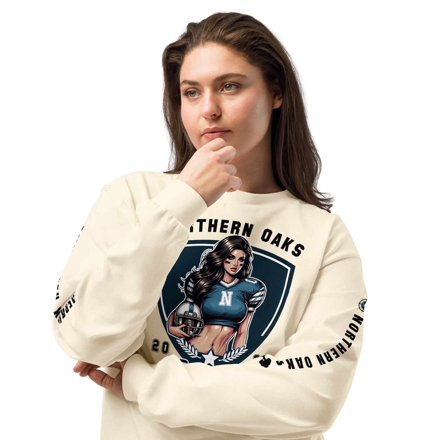 NOFF "Derrick Henry Wife" Premium heavyweight long sleeve shirt