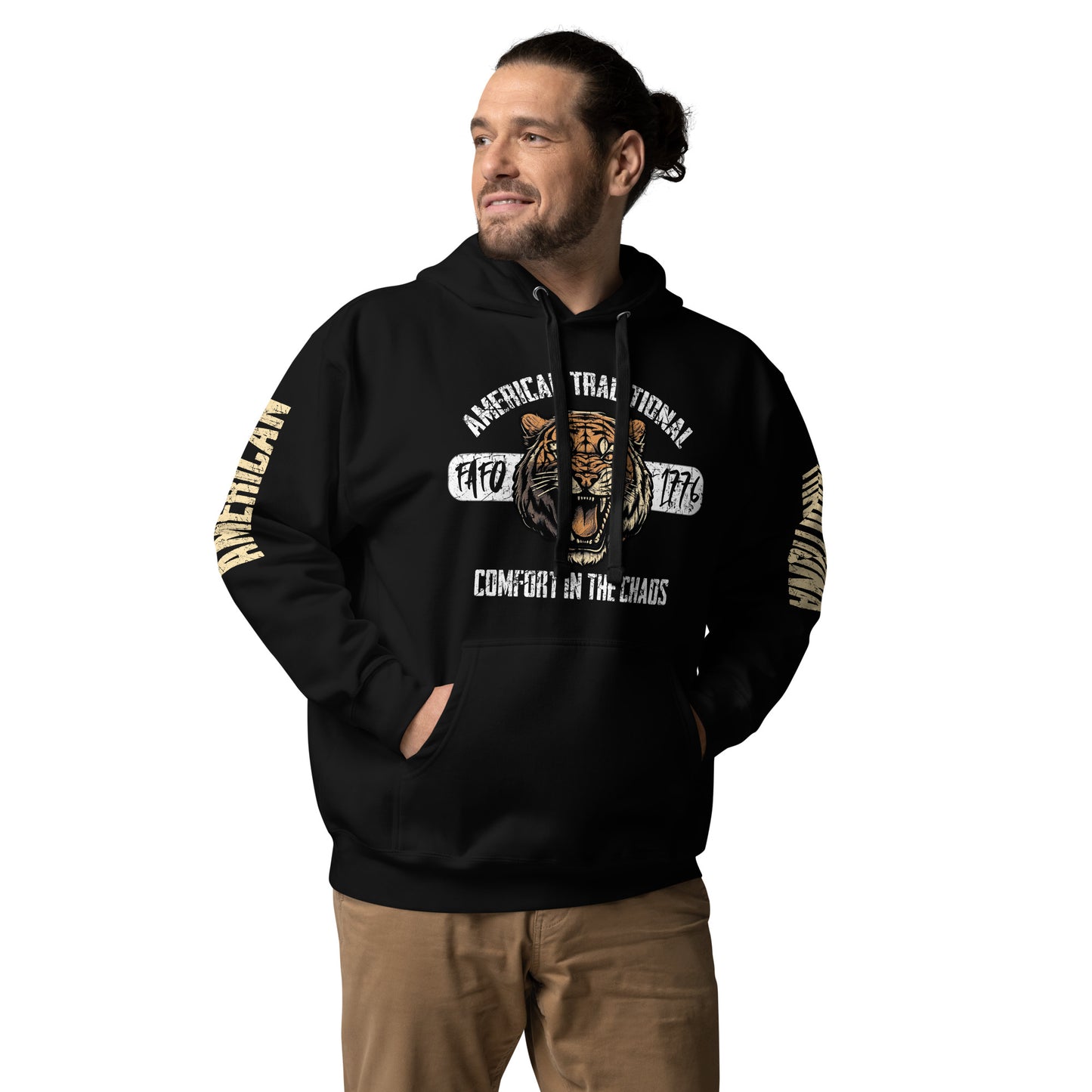 American Traditional "Tiger Eyed" Hoodie