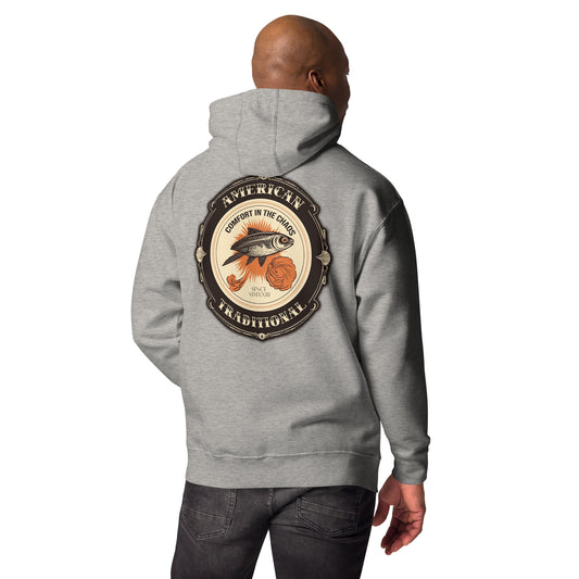 American Traditional "Actin' Fishy" Hoodie