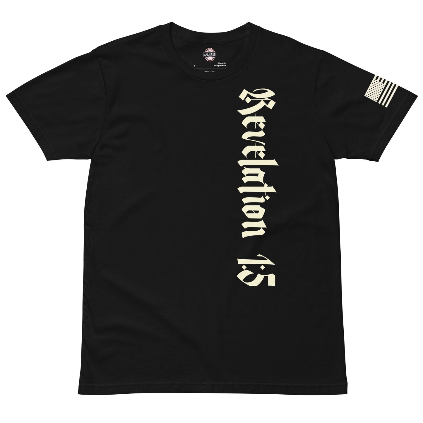 American Traditional "Revelation 1:5" premium t-shirt