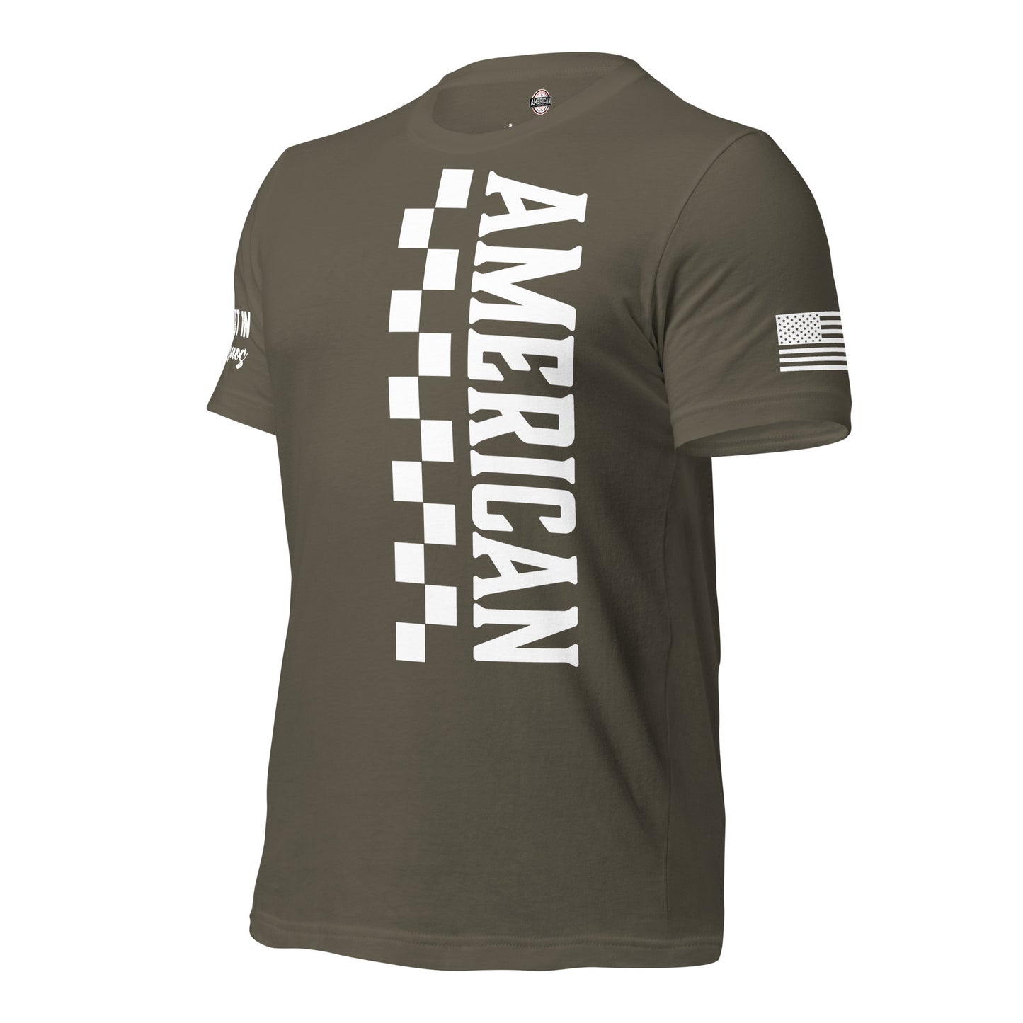 American Traditional "Get to the Finish" t-shirt