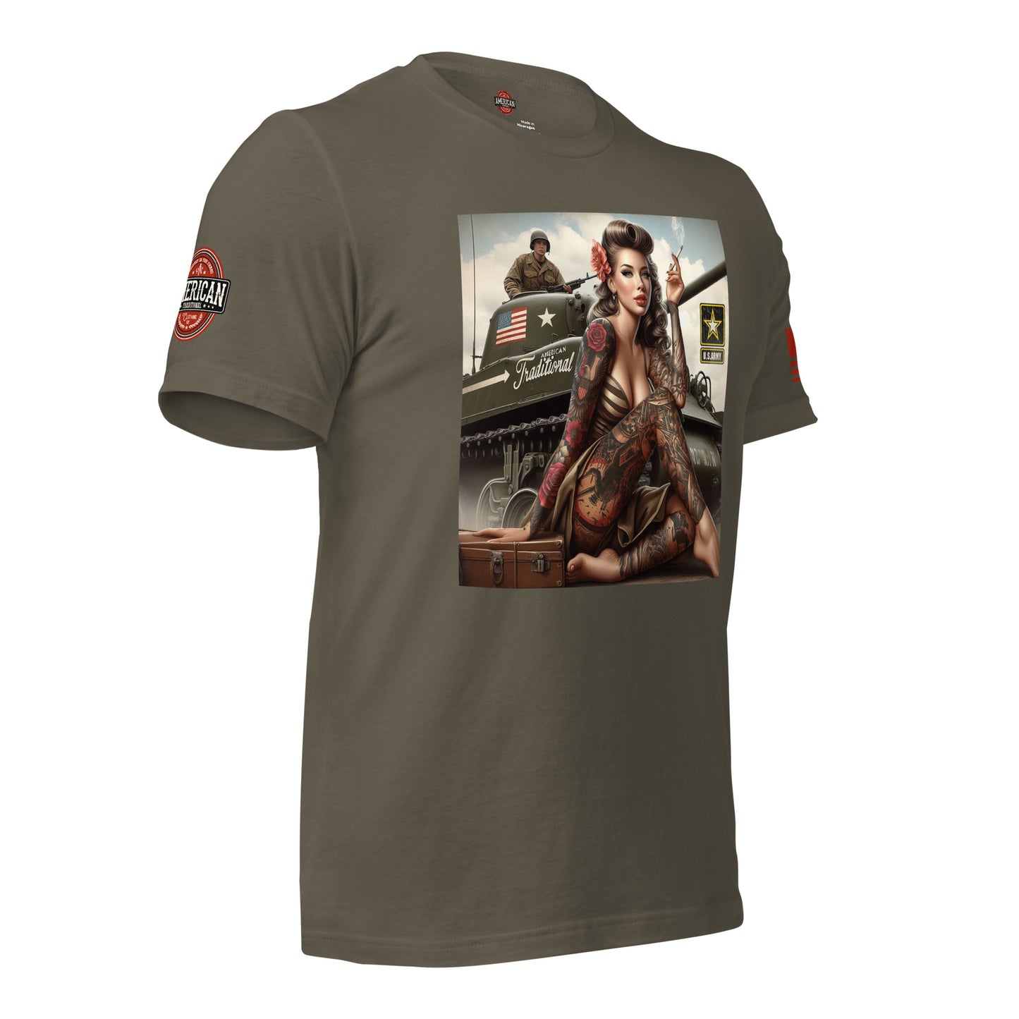 American Traditional "Army" t-shirt