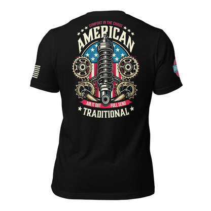 AmericanTraditional"Shocking" t-shirt