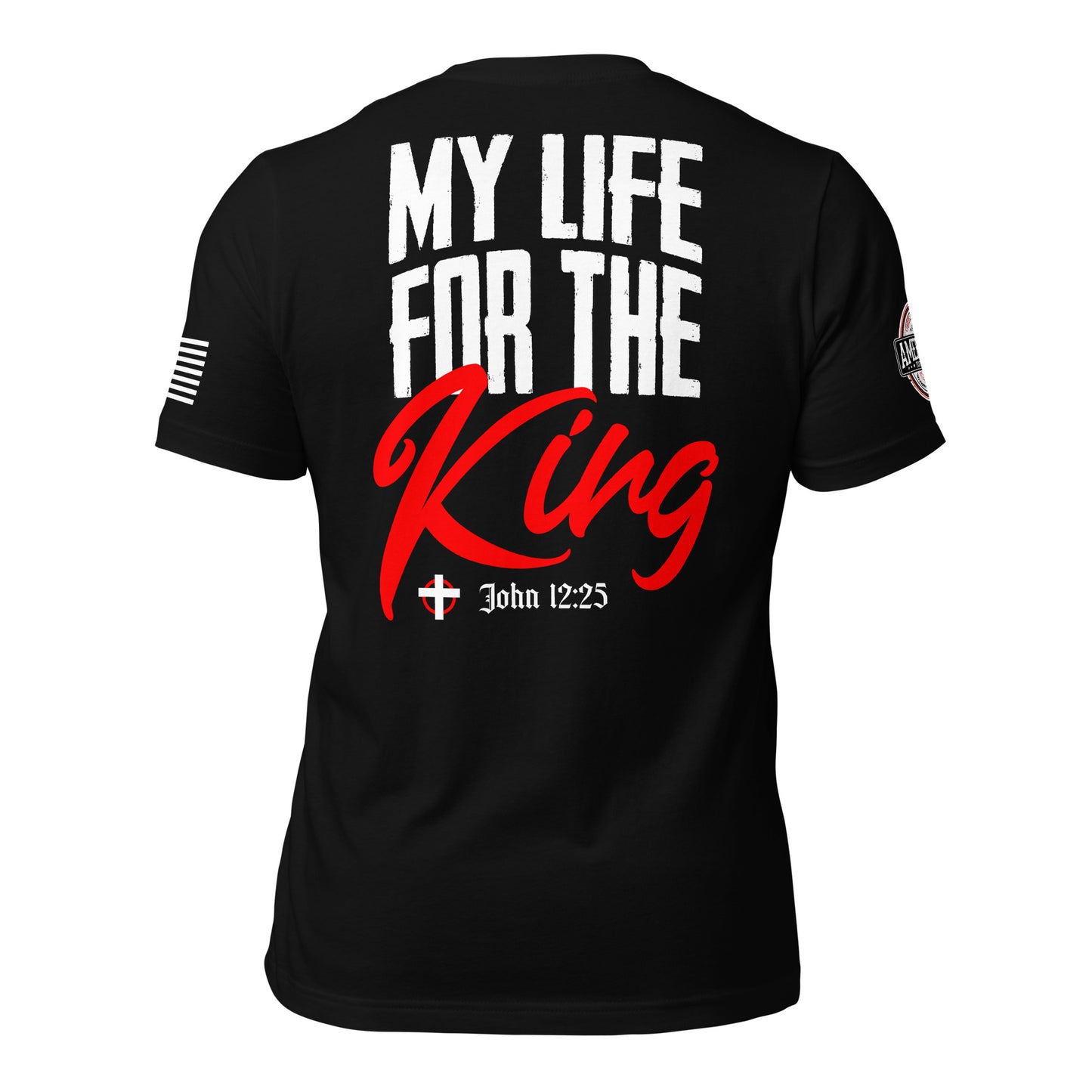 American Traditional "For The King" fashion fit t-shirt