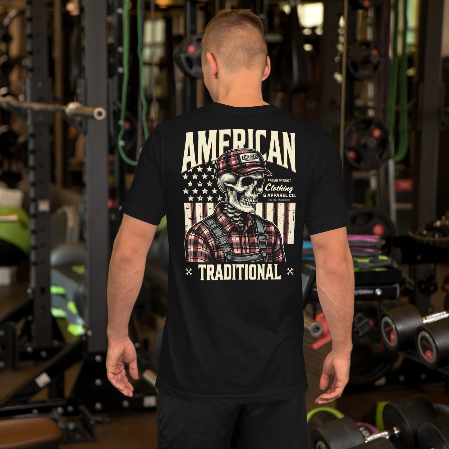 American Traditional "Worked to Death" t-shirt