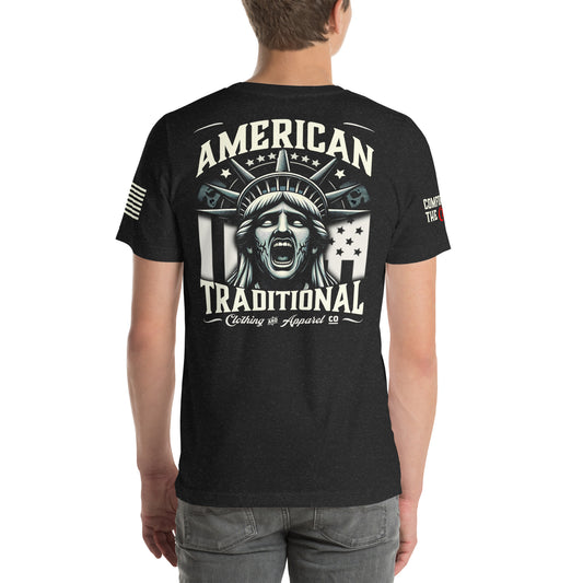 American Traditional "Broken Liberty" Men's t-shirt