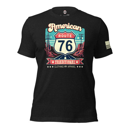 American Traditional "Route 76" t-shirt